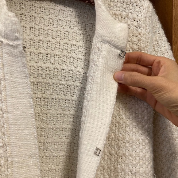 SOLD Sandro Tweed Jacket size 1 - Picture 2 of 12